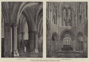 Christchurch-Kathedrale, Dublin, Restaurierung durch den verstorbenen Mr. G E Street, RA